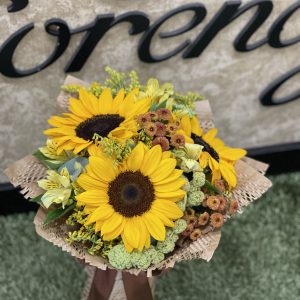 Kytica so slnečnicou – Obrázok 3