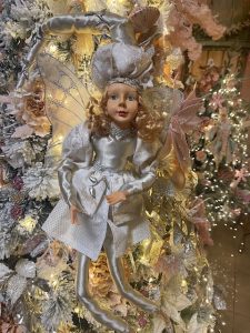 Víla - silver fairy 80cm