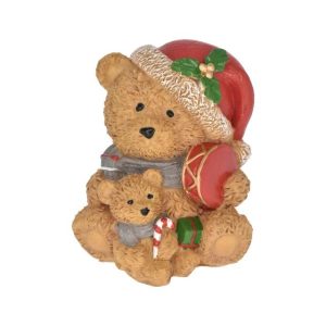 Keramický medveď 9,6x3,6x10,5cm