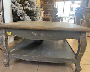 Stolík vintage 90x90x48cm – Obrázok 4