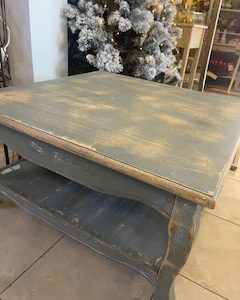 Stolík vintage 90x90x48cm – Obrázok 3