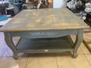 Stolík vintage 90x90x48cm