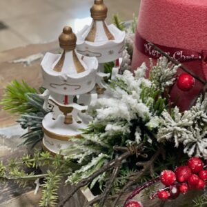 Adventný aranžmán červený – Obrázok 3