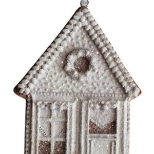 Perníková vianočná ozdoba Domček 10cm