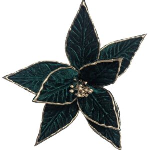 Zeleno zlatá vianočná ruža 26cm