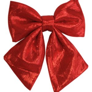 Červená ozdobná mašľa 13cm – Obrázok 1