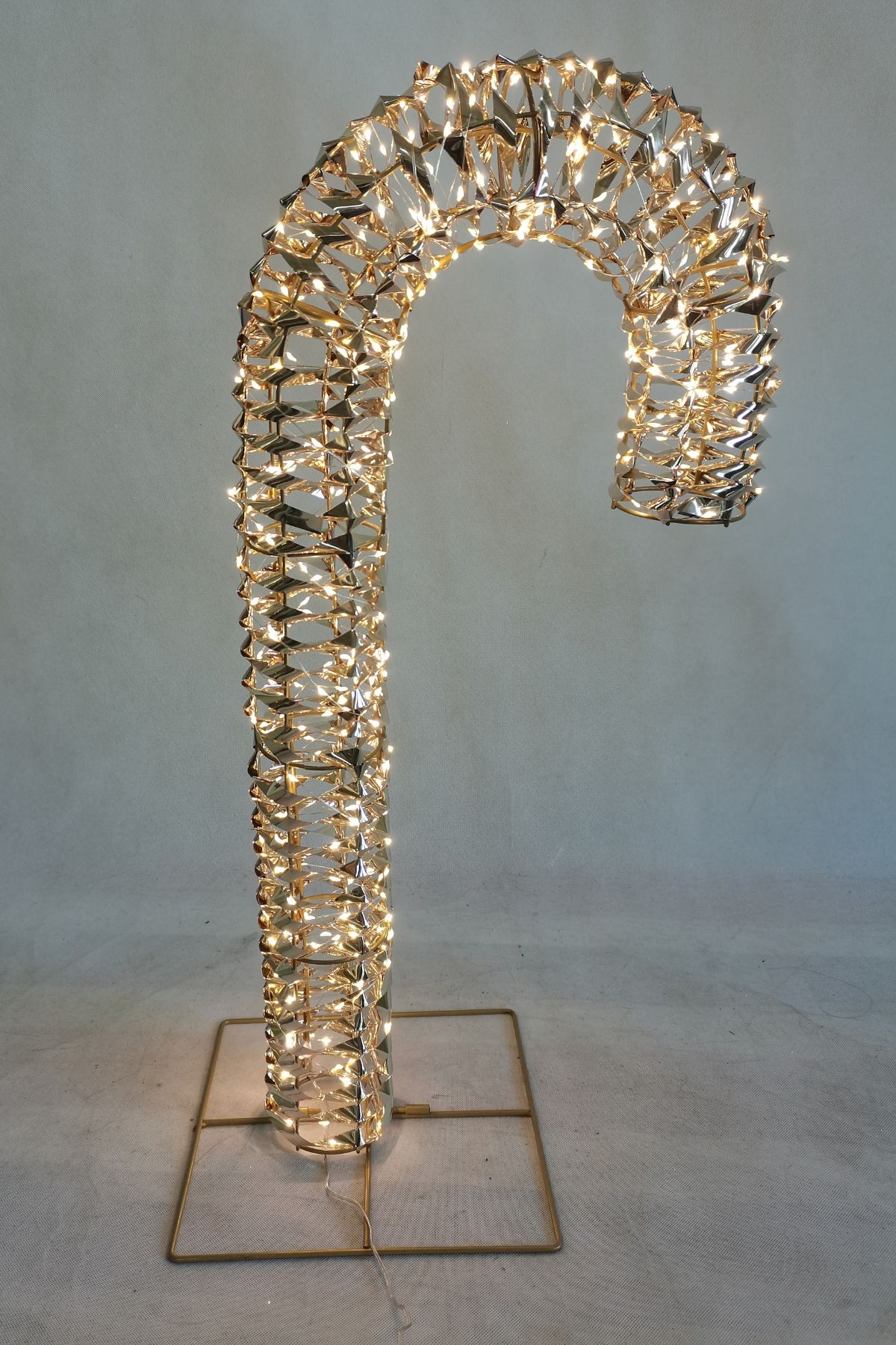 42083-Svietiaca vianočná dekorácia Lízatko 74cm 300LED