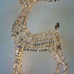 Svietiaci vianočný sob 120cm 960LED – Obrázok 1