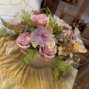 Celoročný trblietavý aranžmán 51x36x37cm – Obrázok 2