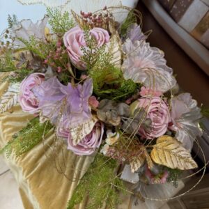 Celoročný trblietavý aranžmán 51x36x37cm – Obrázok 4