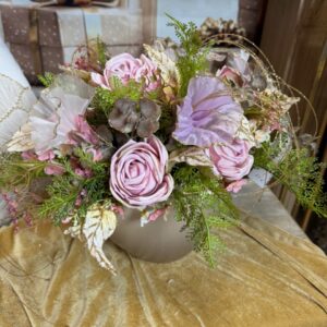 Celoročný trblietavý aranžmán 51x36x37cm – Obrázok 1