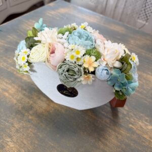 Rozlúčkový aranžmán v taštičke 29x17x19cm