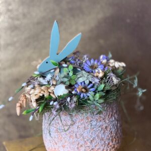 Lúčna poézia - jarný prírodný aranžmán 31x30cm – Obrázok 1