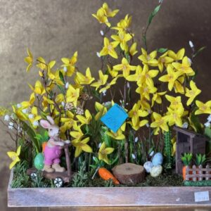 Veľkonočná záhradka 37x11x33cm – Obrázok 1