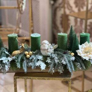 Adventný aranžmán lesný 3. – Obrázok 2