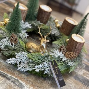 Adventný veniec lesný – Obrázok 1