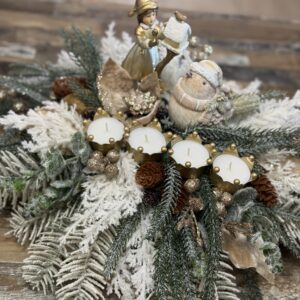 Adventný veniec s figúrkami – Obrázok 1